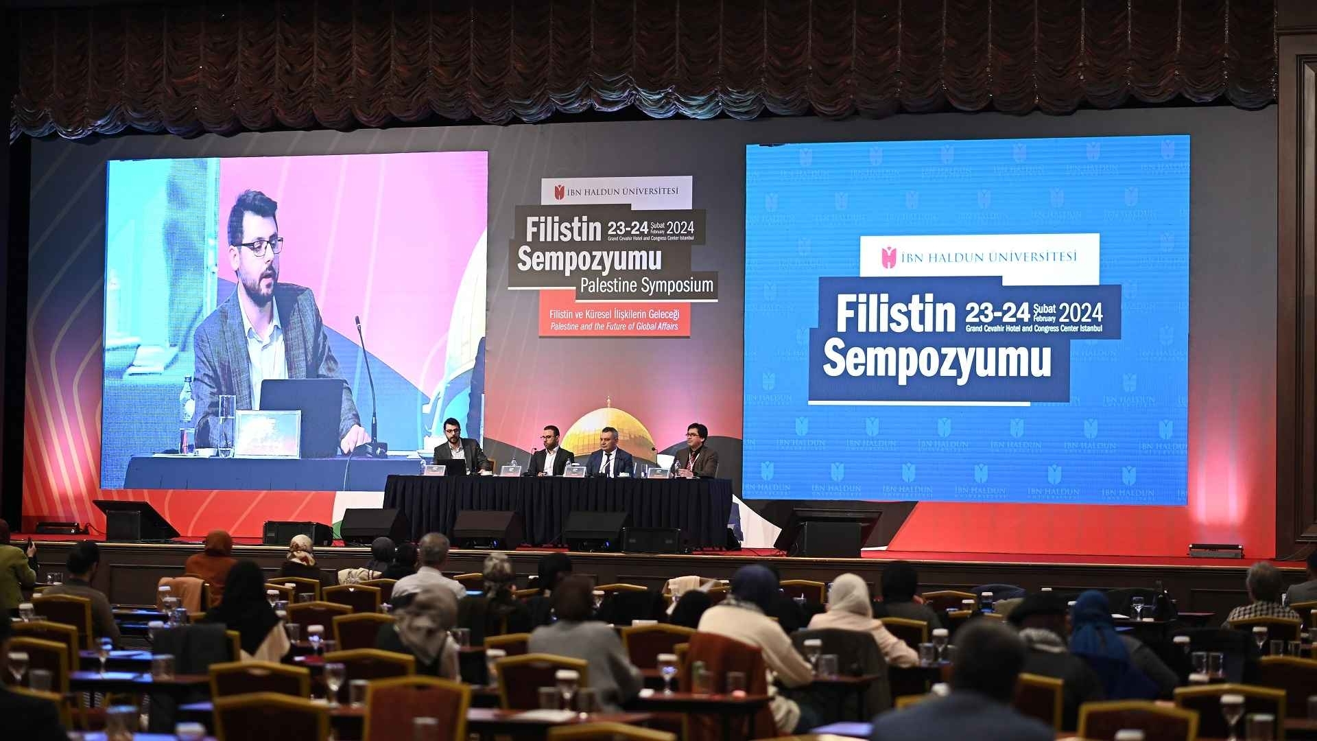 Filistin ve Küresel İlişkilerin Geleceği Temalı Filistin Sempozyumu Gerçekleştirildi