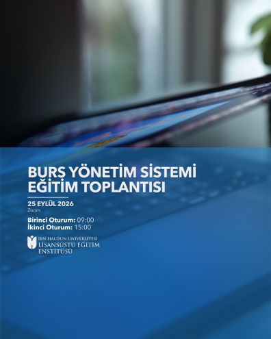 Burs Yönetim Sistemi Eğitim Toplantısı
