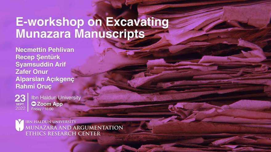 E-Workshop on Excavating Munazara Texts