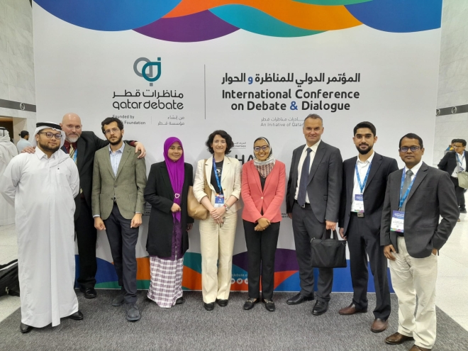 The ADAB team was at the International Conference on Debate & Dialogue