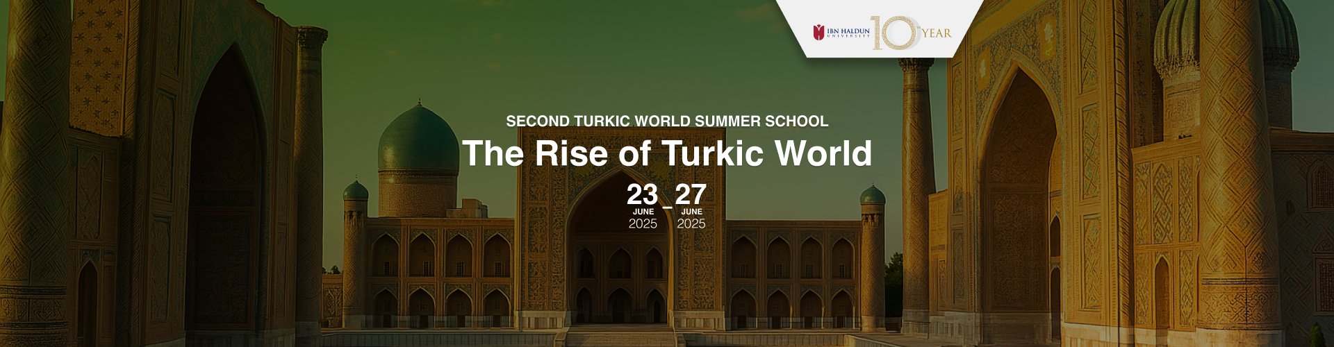 Second Turkic World Summer School Program