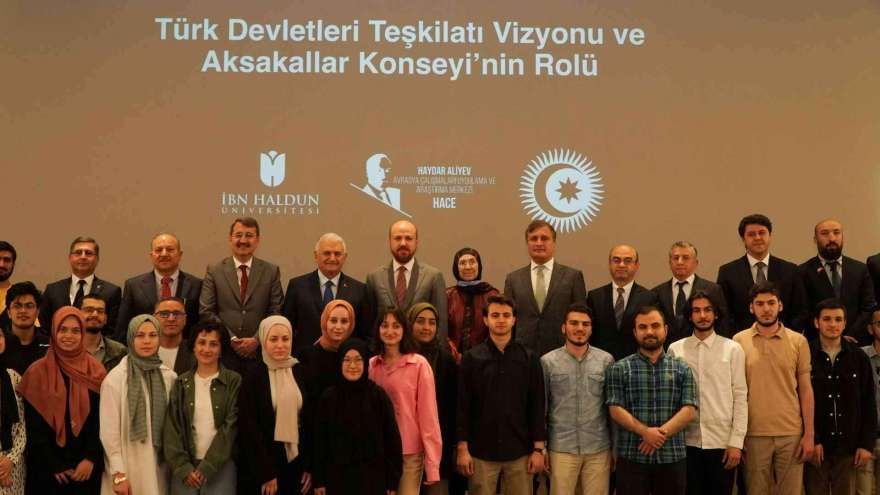 Türk Devletleri Teşkilatı Aksakallar Konseyi Başkanı Binali Yıldırım’ı Üniversitemizde Ağırladık