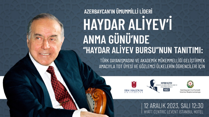 Azerbaycan Ümummilli Lideri Haydar Aliyev'i Anma Gününde 