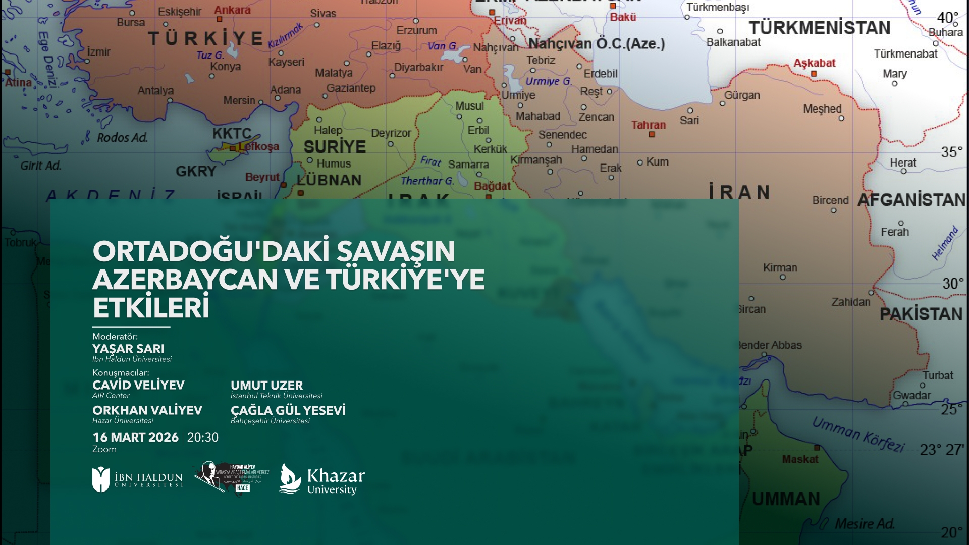 The Impact of the War in the Middle East on Azerbaijan and Türkiye