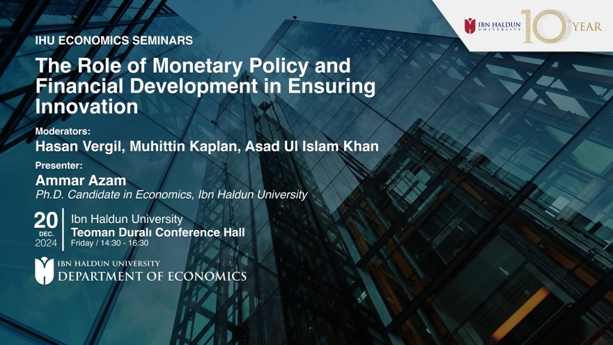 The Role of Monetary Policy and Financial Development in Ensuring Innovation