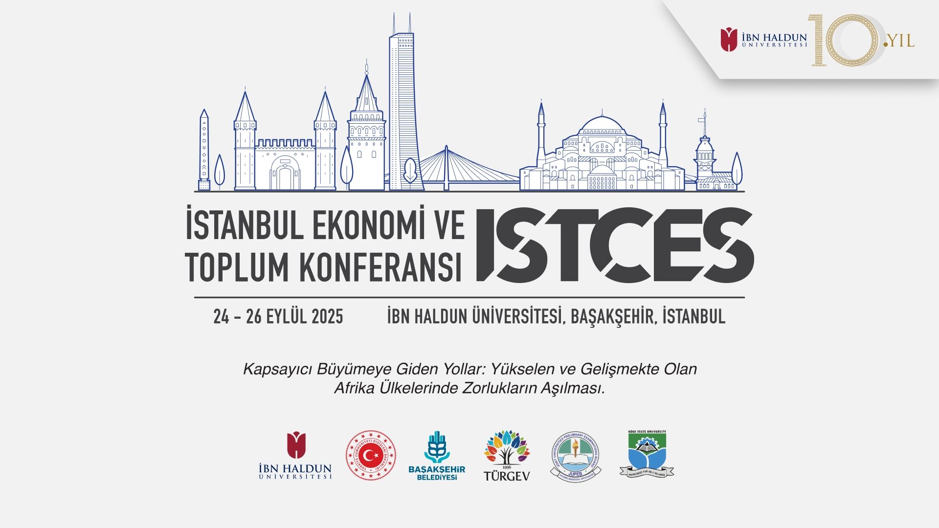 İstanbul Conference on Economics and Society (ISTCES)