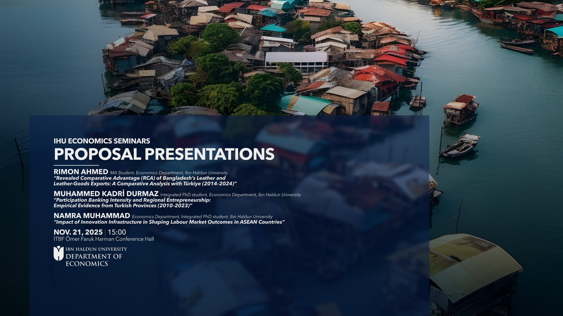 Proposal Presentations