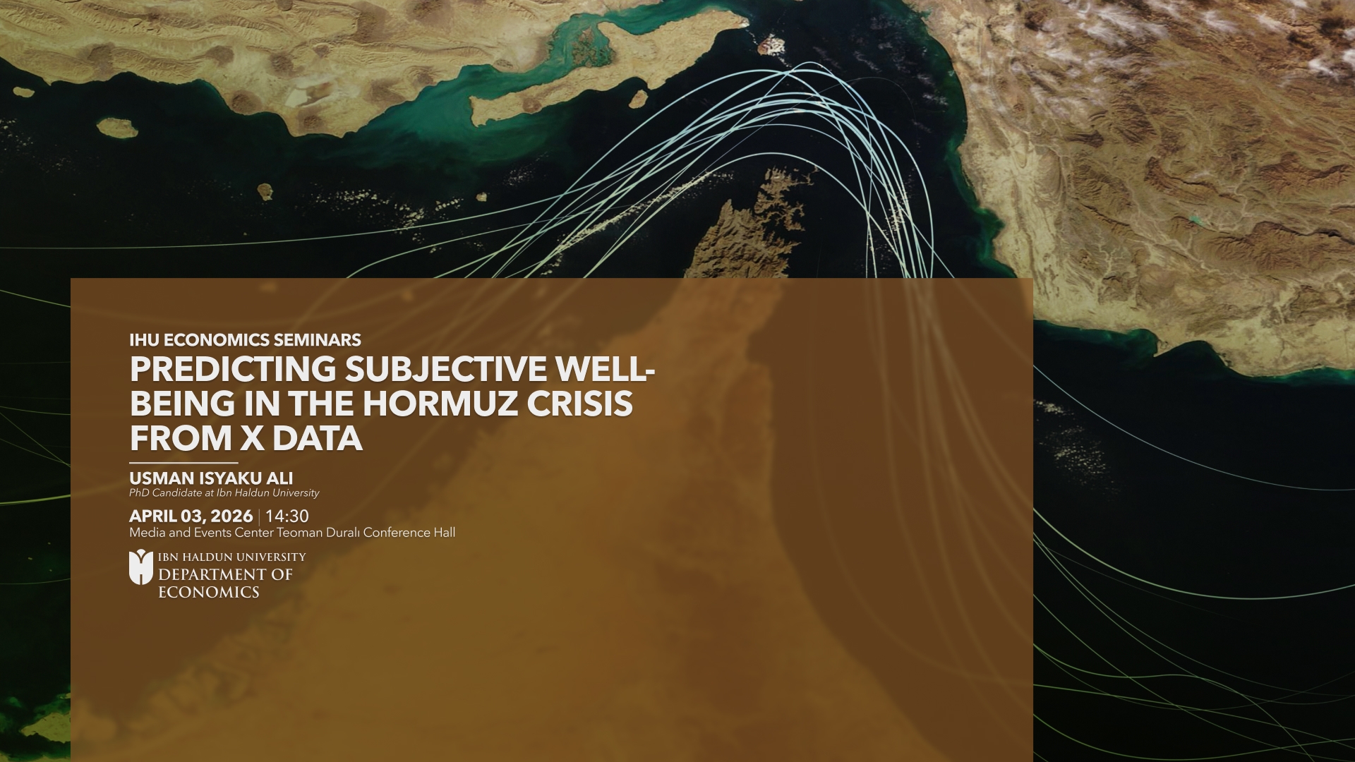 Predicting Subjective Well-Being in the Hormuz Crisis from X Data