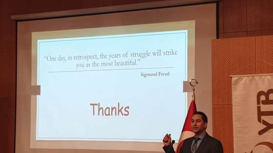Dr. Thseen Nazır'ın İstanbul Medeniyet Üniversitesi'ndeki Semineri