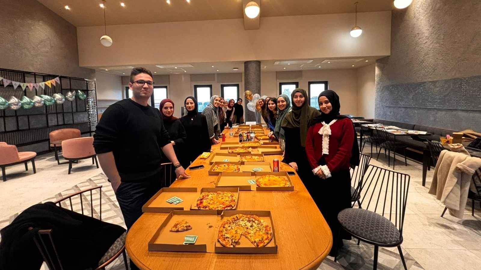 Assist. Prof. Nagehan Pakdamar Tüzgen Holds an End-of-Semester Gathering with Her Students