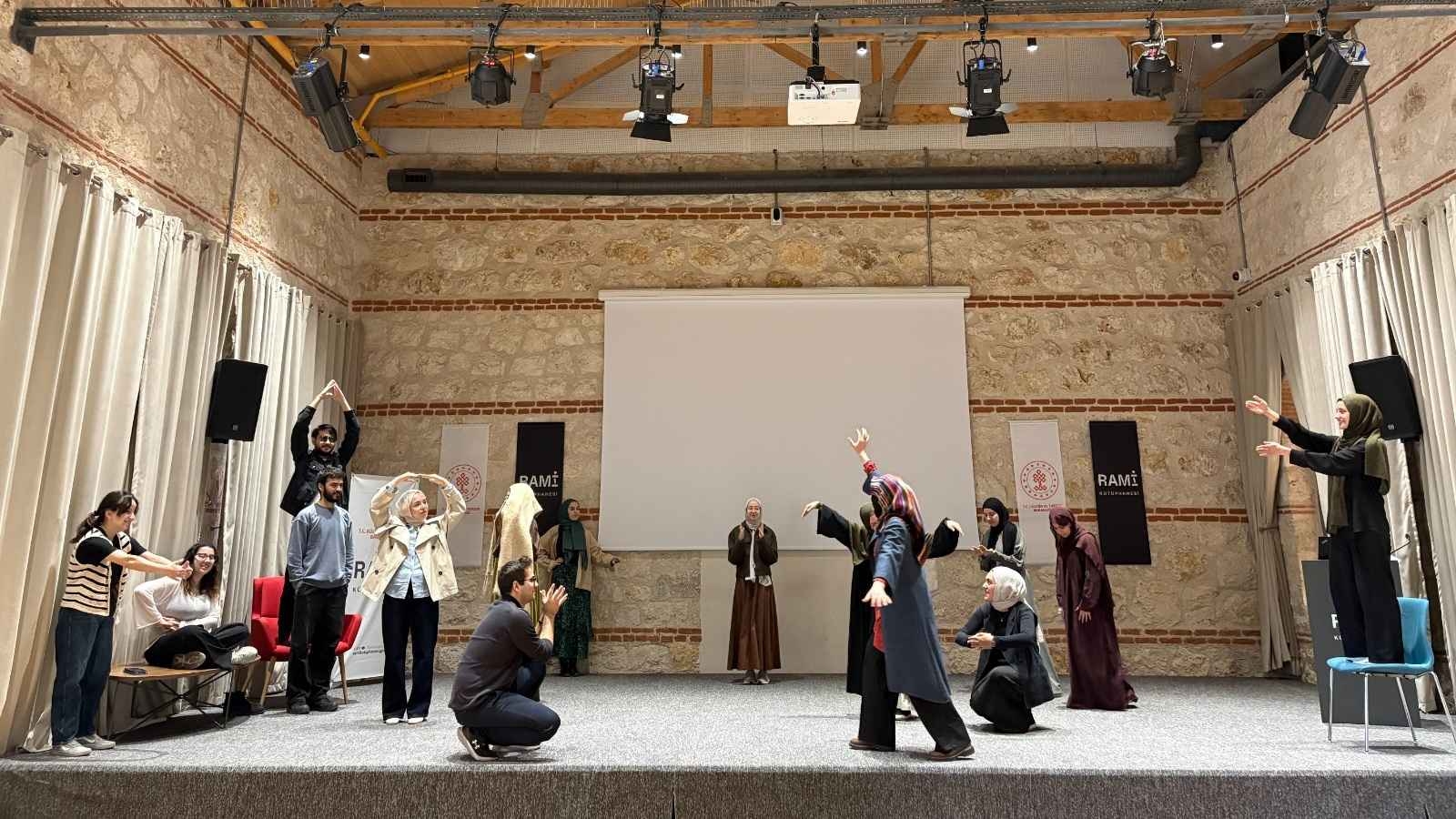 “EDU 339 Creative Drama” Course Took Place at Rami Library