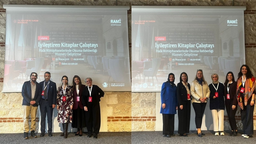 Prof. Dr. Sefa Bulut ve Dr. Öğr. Üyesi Burcu Güngör “İyileştiren Kitaplar Çalıştayı”na Katıldı 
