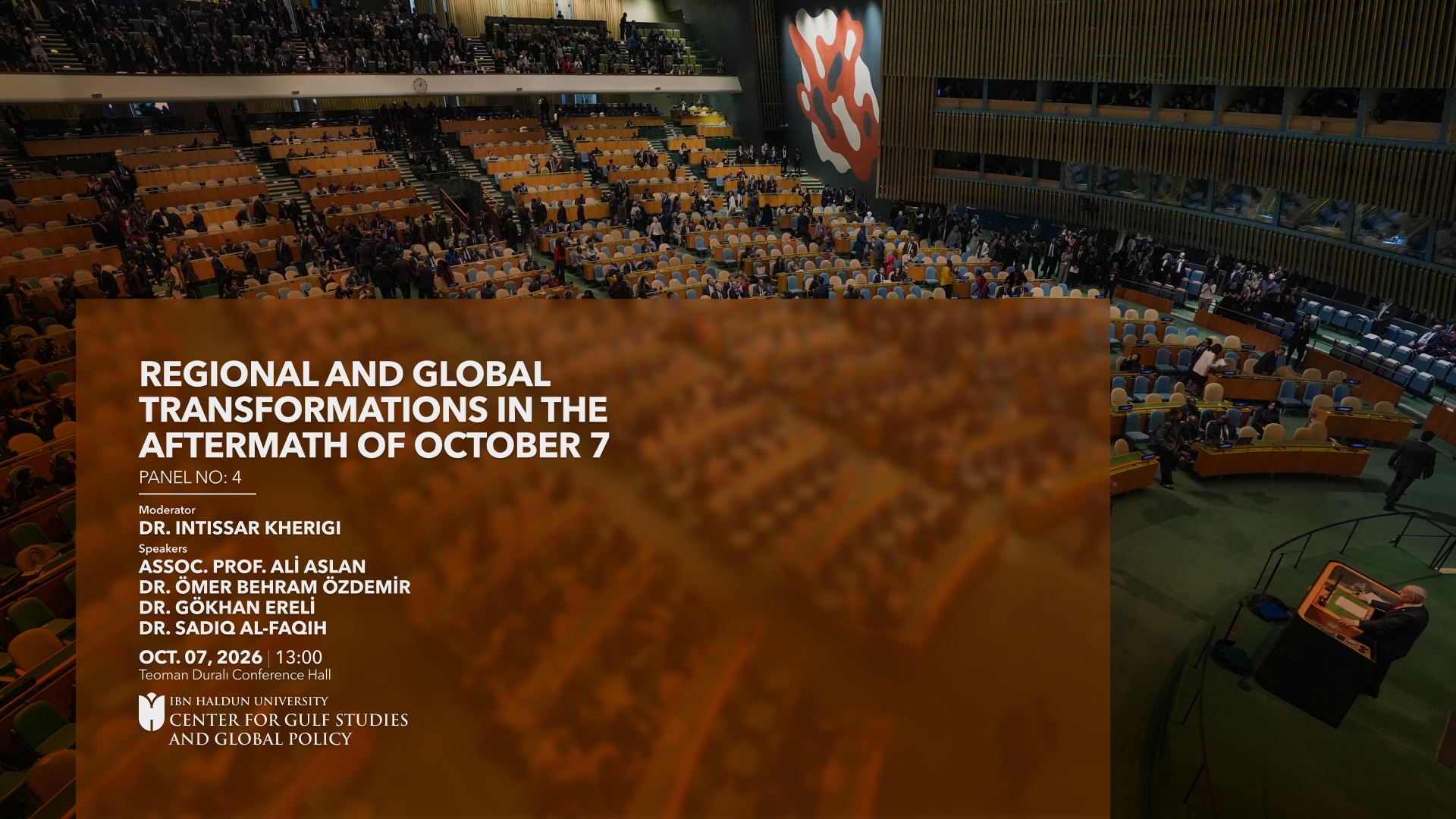 Regional and Gloal Transformations in the Aftermath of October 7