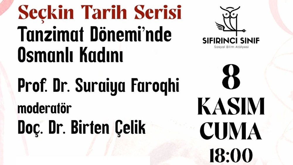 Upcoming Talk by Prof. Faroqhi at METU