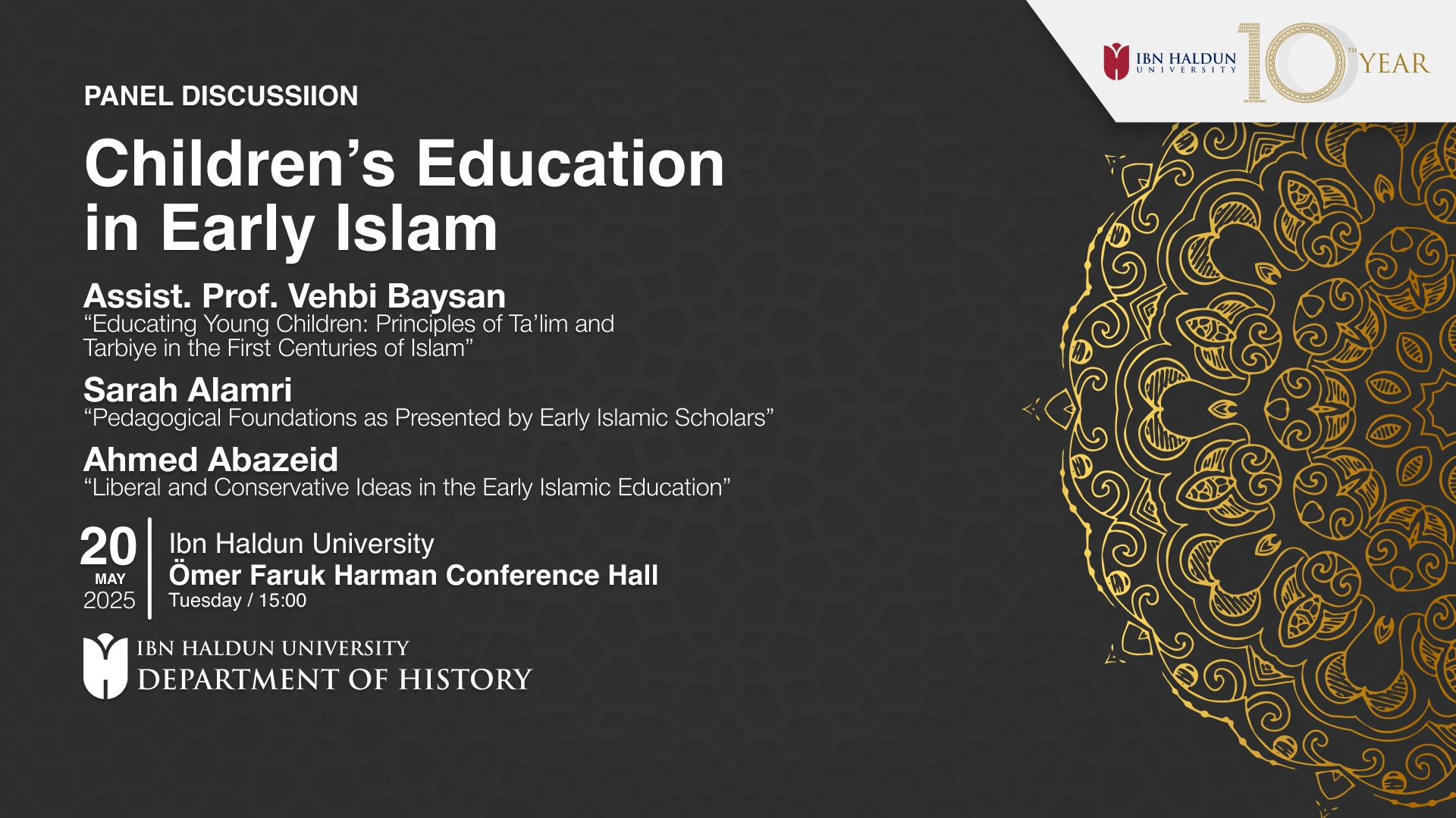 Children’s Education in Early Islam
