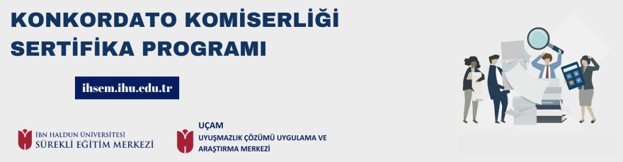 Konkordato Komiserliği Eğitim Programı