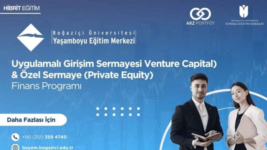 Uygulamalı Girişim Sermayesi ve Özel Sermaye Finans Programı Başlıyor