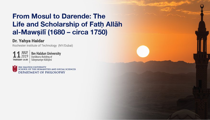From Mosul to Darende: The Life and Scholarship of Fath Allah al-Mawsili