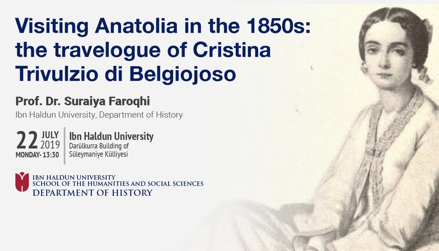 Visiting Anatolia in the 1850s: The Travelogue of Cristina Trivulzio di Belgiojoso