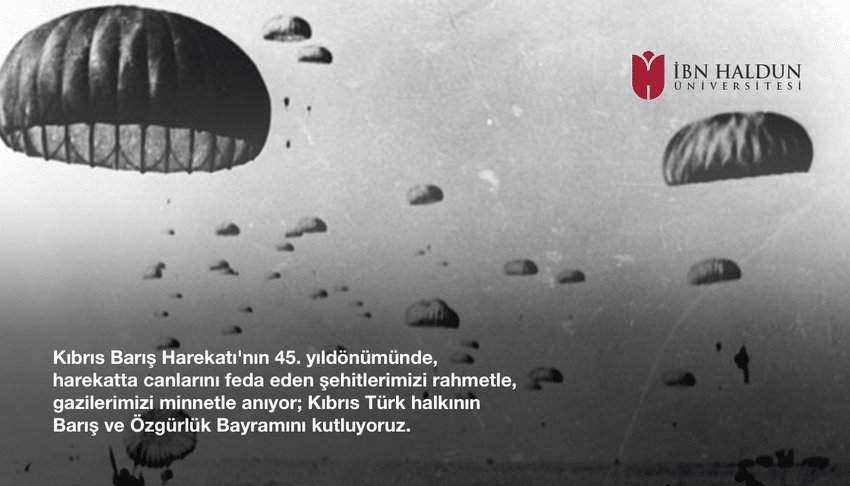 IHU Commemorates the Cyprus Peace Operation On Its 45th Anniversary