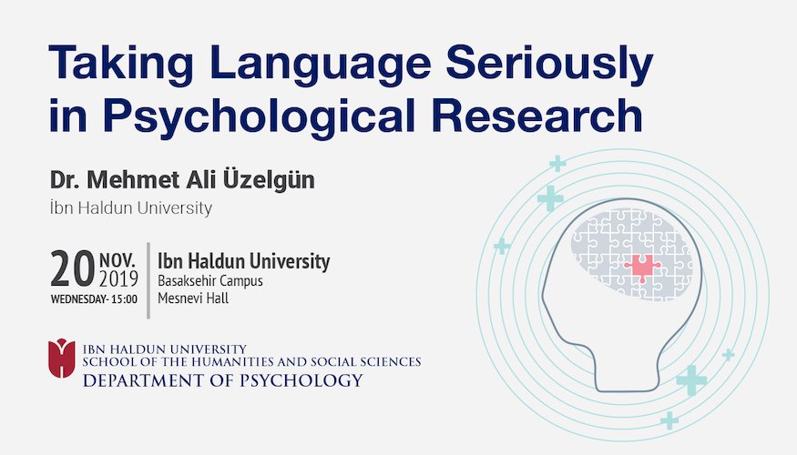 Taking Language Seriously in Psychological Research