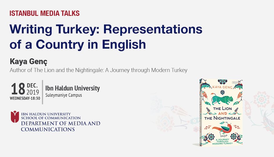 Writing Turkey: Representations of a Country in English