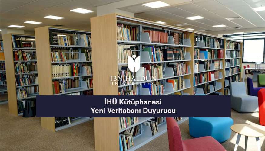 Kütüphane Yeni Veritabanı Duyurusu