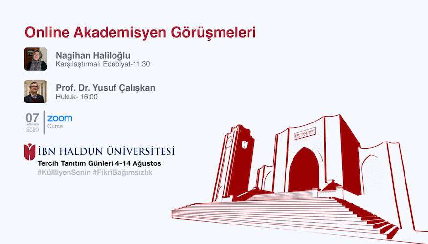 Online Akademisyen Görüşmeleri: Dr. Öğr. Üyesi Nagihan Haliloğlu - Prof. Dr. Yusuf Çalışkan