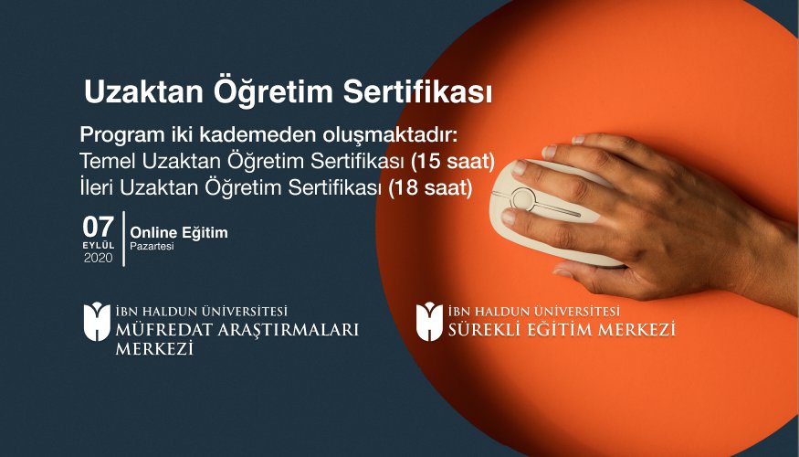 Uzaktan Öğretim Sertifika Programı