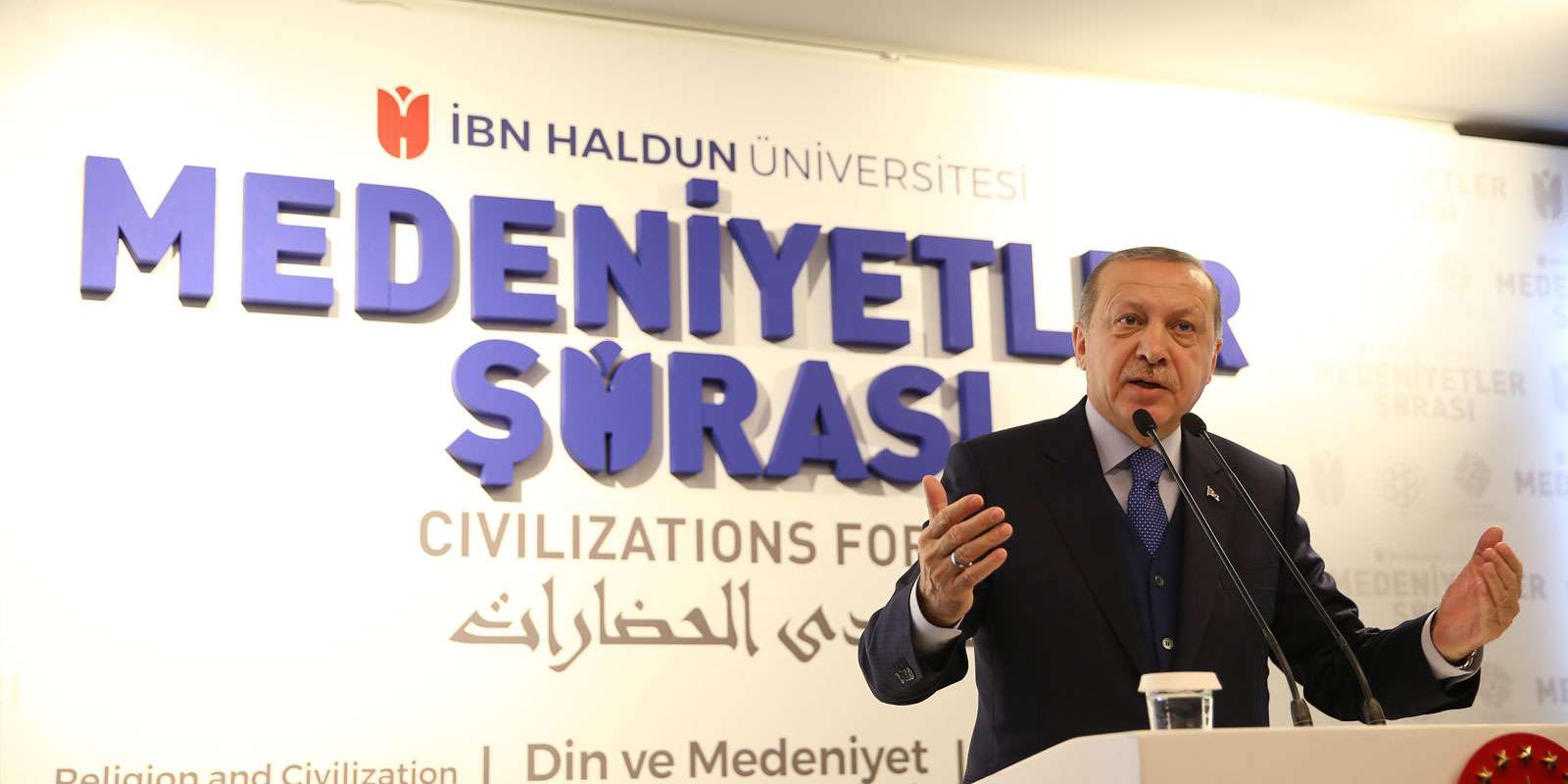 Cumhurbaşkanı Erdoğan, Medeniyetler Şurası'nın Resmî Açılışında Konuştu