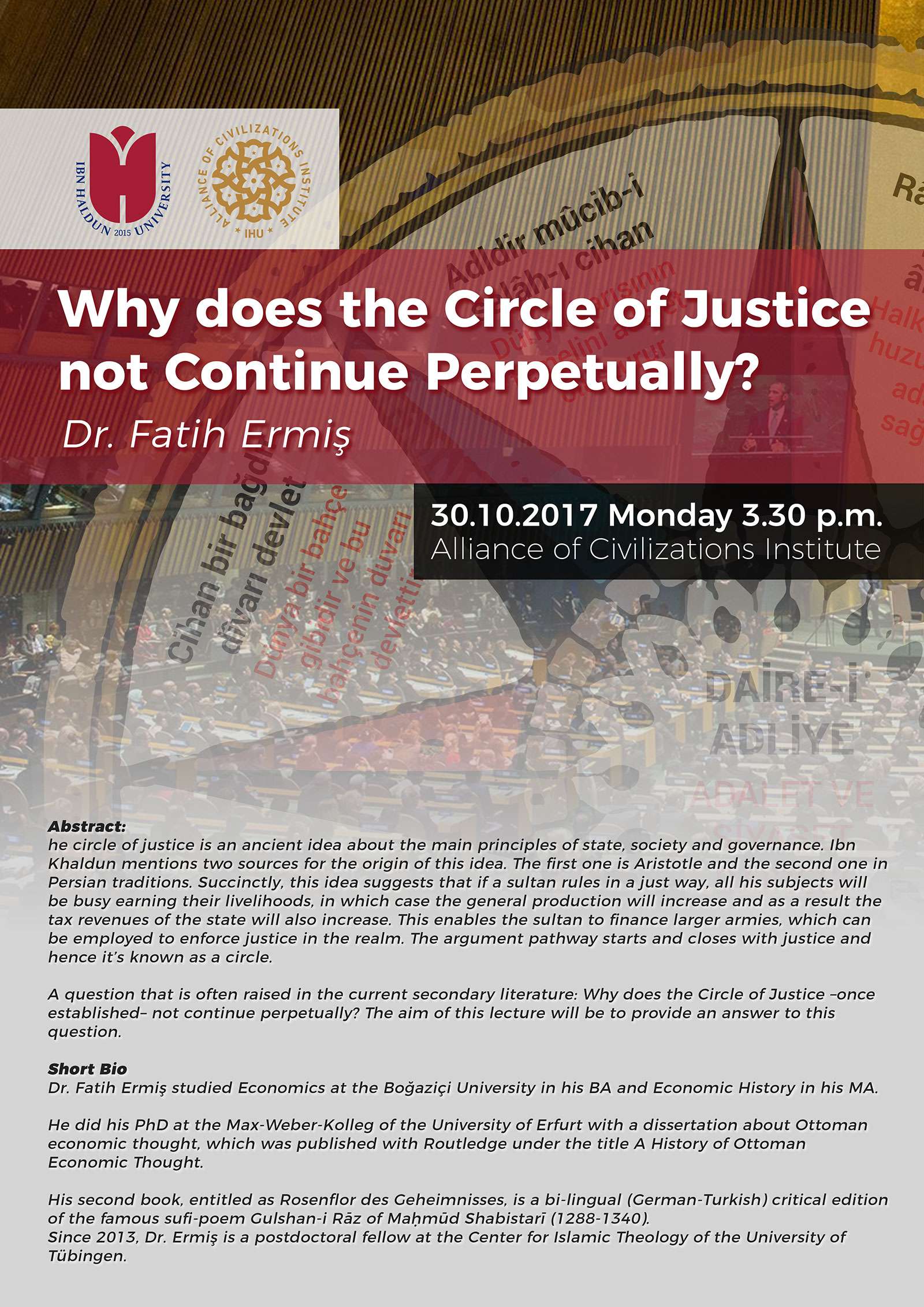 Why does the Circle of Justice not Continue Perpetually?