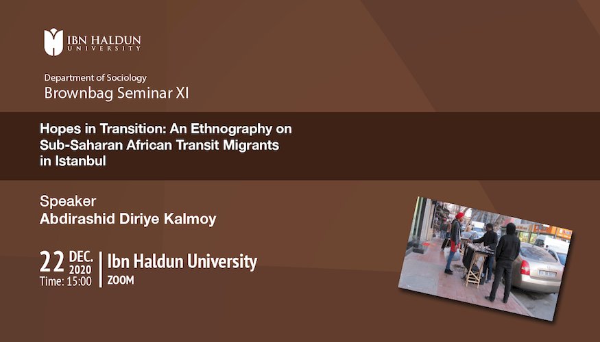 Hopes in Transition: An Ethnography on Sub-Saharan African Transit Migrants in Istanbul