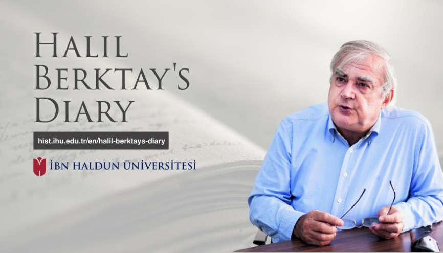 Prof. Halil Berktay'ın Günlükleri Yayında