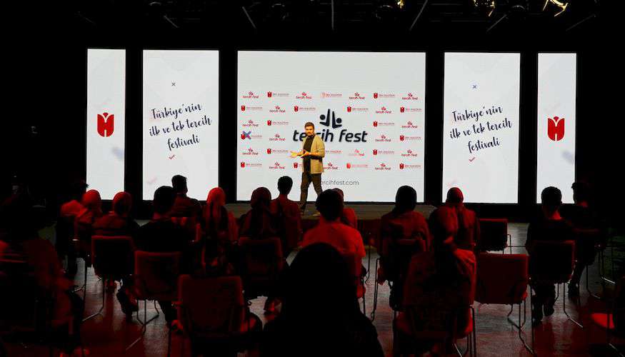 TercihFest İbn Haldun Üniversitesi Külliyesi'nde Başladı