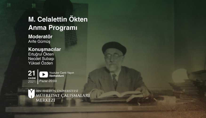 M. Celalettin Ökten Anma Programı