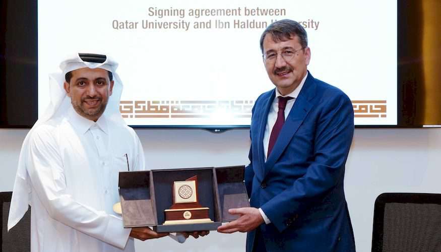 Üniversitemiz ve Katar Üniversitesi Arasında Yeni Bir İş Birliği Anlaşması İmzalandı