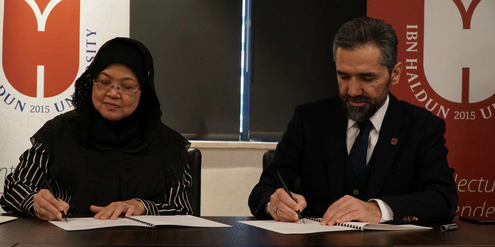 İbn Haldun Üniversitesi ile Uluslararası Malezya İslam Üniversitesi Arasında İş Birliği Anlaşması İmzalandı