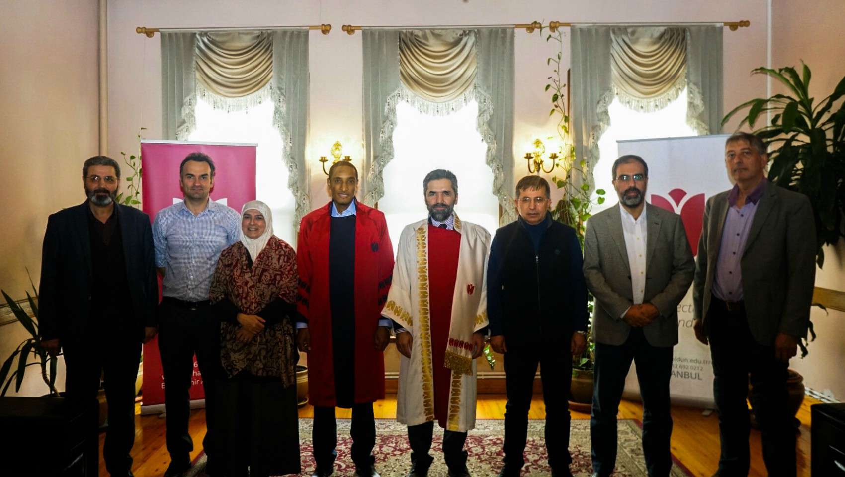 İbn Haldun Üniversitesi ilk Doktora Öğrencisini Mezun Etti