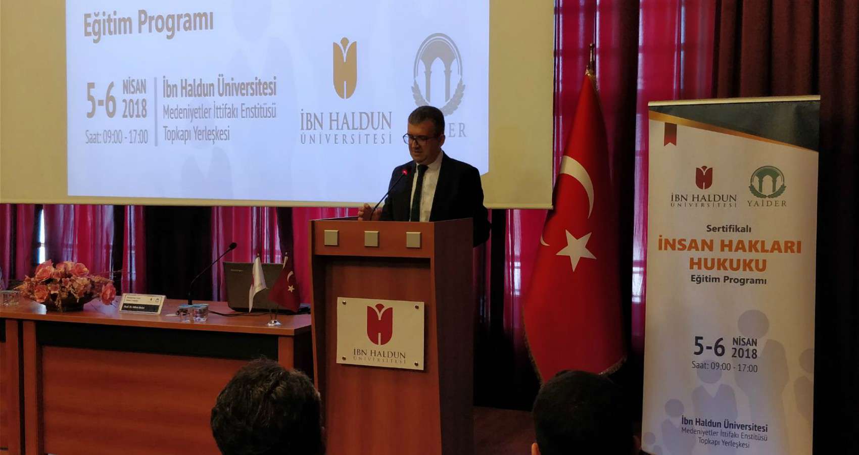 İbn Haldun Üniversitesinden “Sertifikalı İnsan Hakları Hukuku Eğitim Programı”