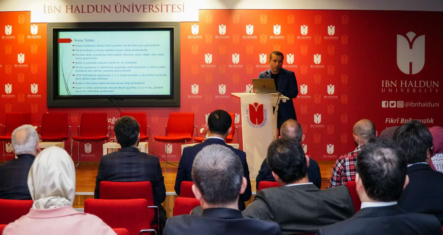 İbn Haldun Üniversitesi Seminerler Serisi Başladı