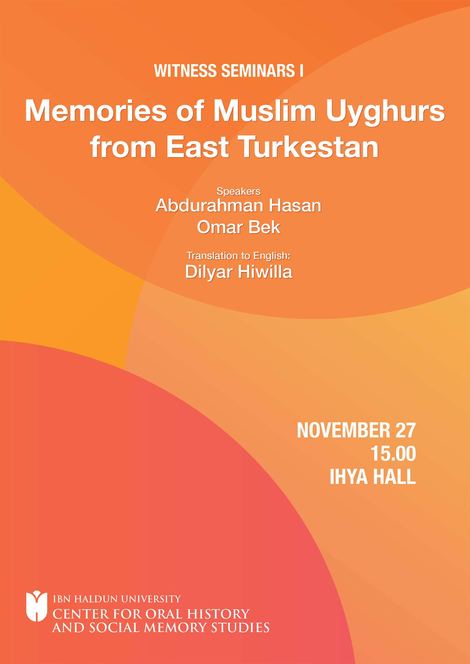 Memories of Muslim Uyghurs from East Turkestan