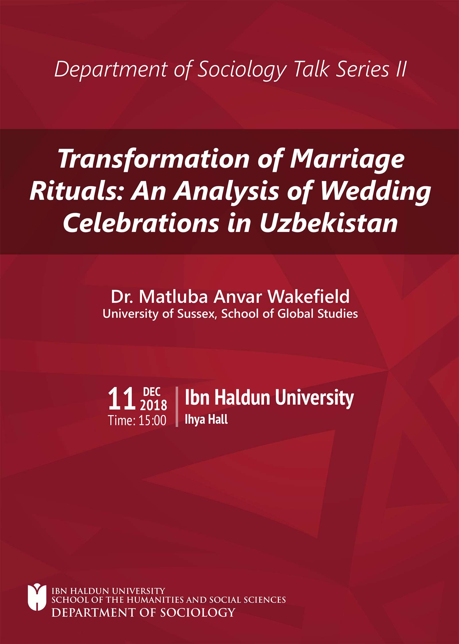 Transformation of Marriage Rituals: An Analysis of Wedding Celebrations in Uzbekistan