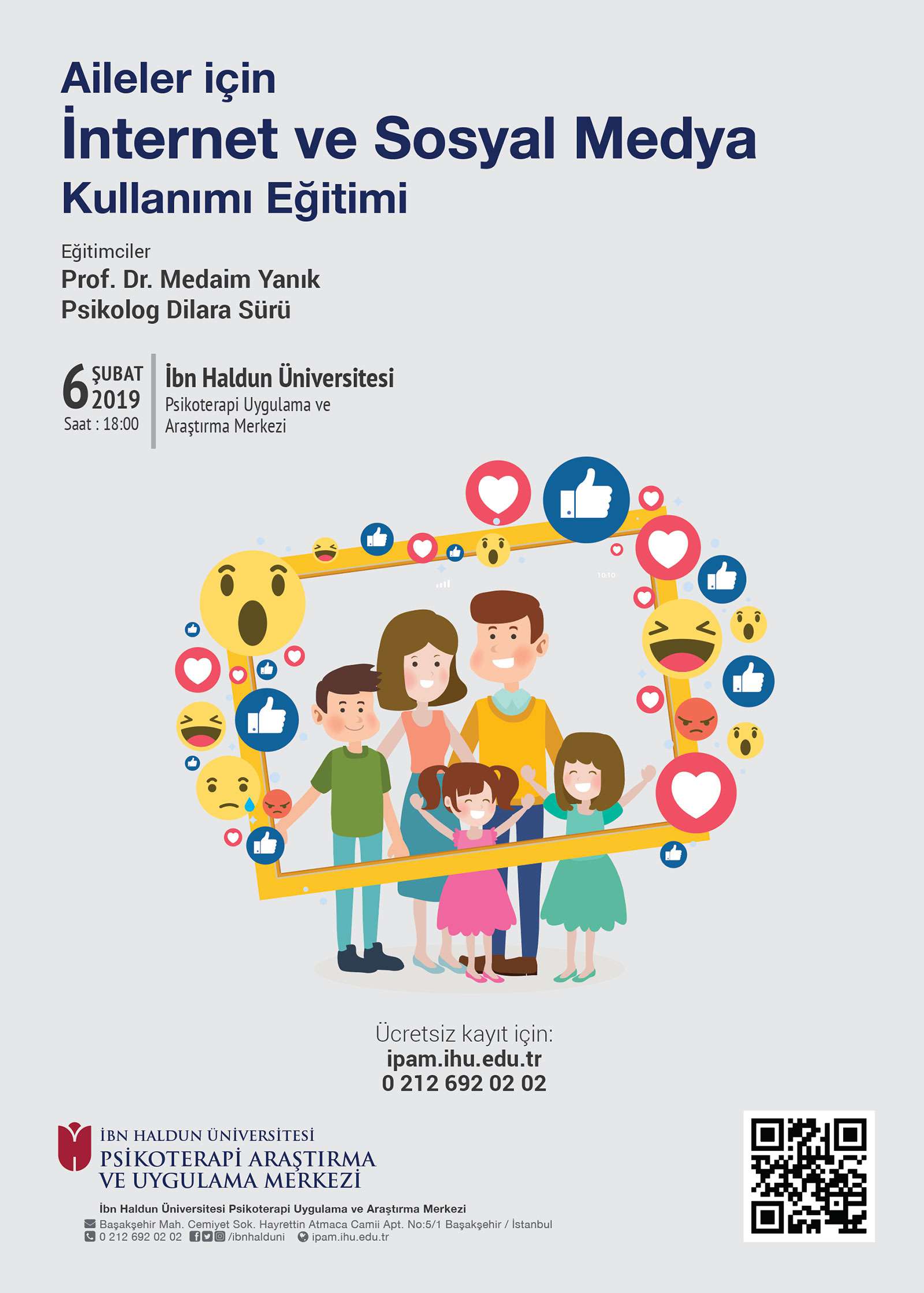 Aileler için İnternet ve Sosyal Medya Kullanımı Eğitimi