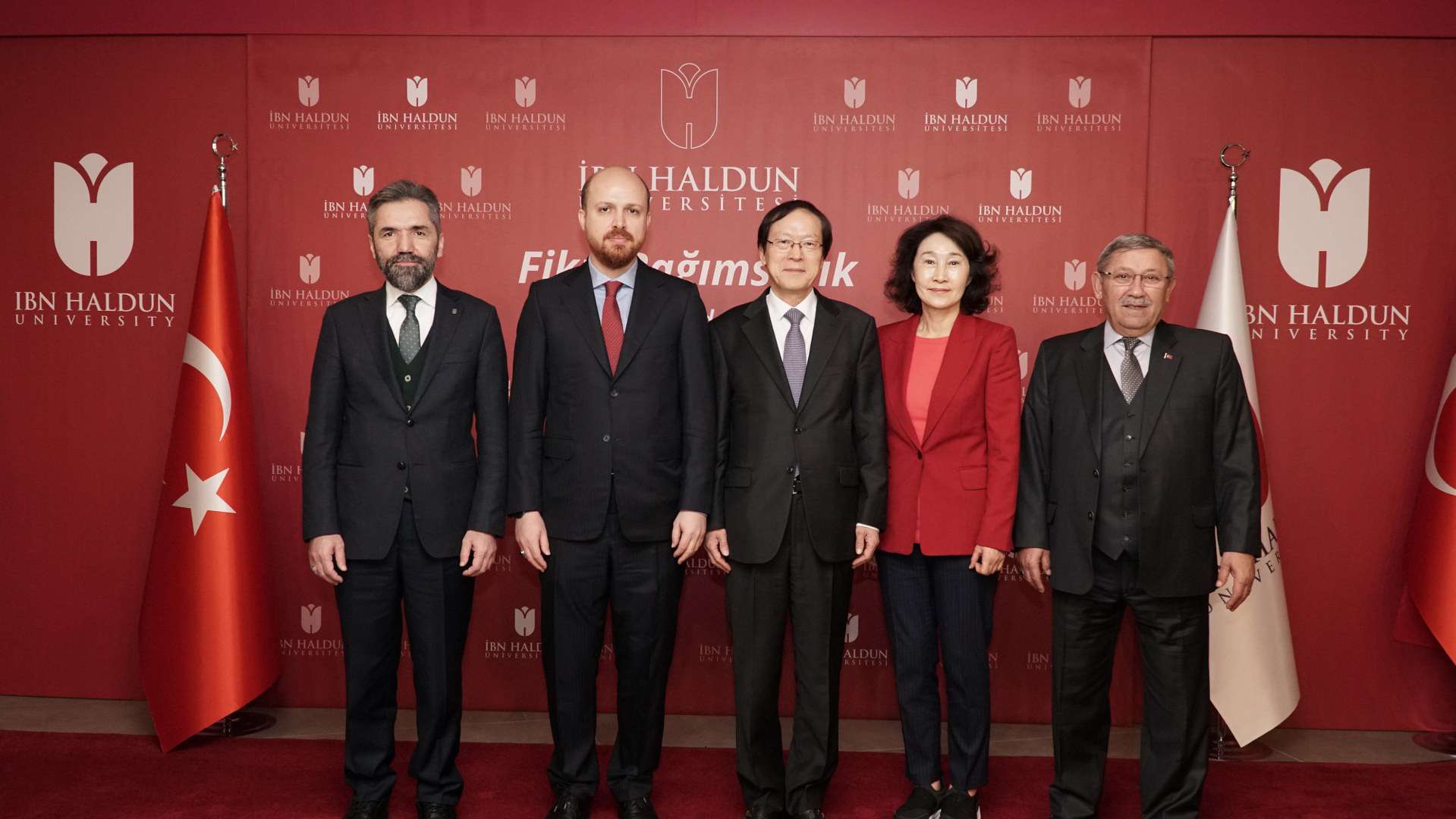 Güney Kore’den Üst Düzey Misafirlerimizi Üniversitemizde Ağırladık