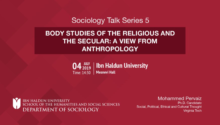 Body Studies of The Religious and The Secular: A View From Anthropology