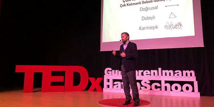Rektörümüz Recep Şentürk’ten TedX Konuşması: Kelebek Etkisi