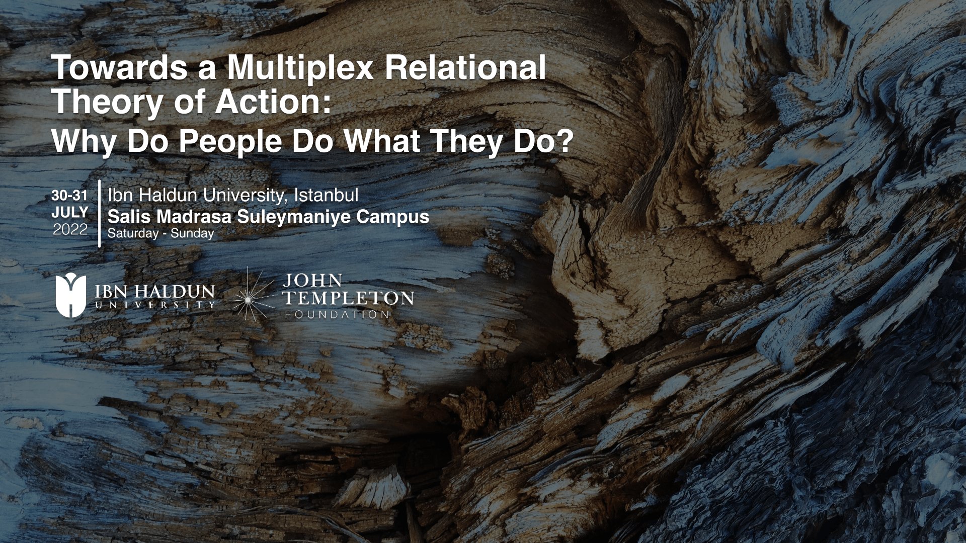Towards a Multiplex Relational Theory of Action: Why Do People Do What They Do?