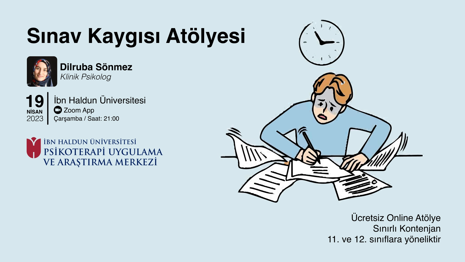 Sınav Kaygısı Atölyesi