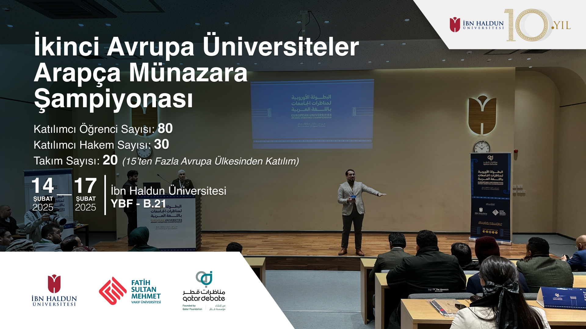 European Universities Arabic Debating Championship – EUADC 2025