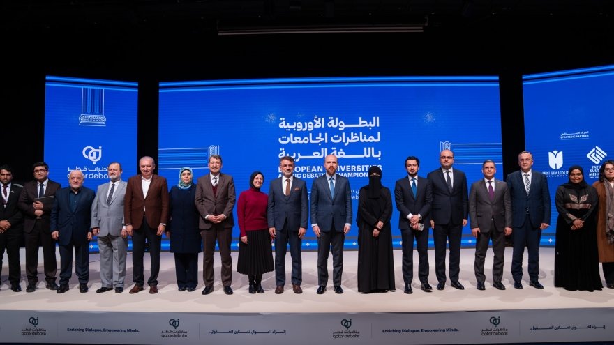  The Final of the 2nd European Universities Debating Championship Held in Istanbul